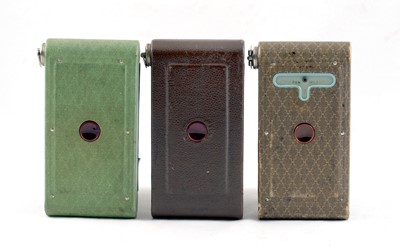Lot 5 - Kodak "Lightning Bolt" & "Diamond" Petite Cameras.