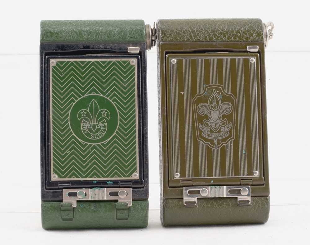 Lot 9 - UK & USA Kodak Boy Scout Cameras.