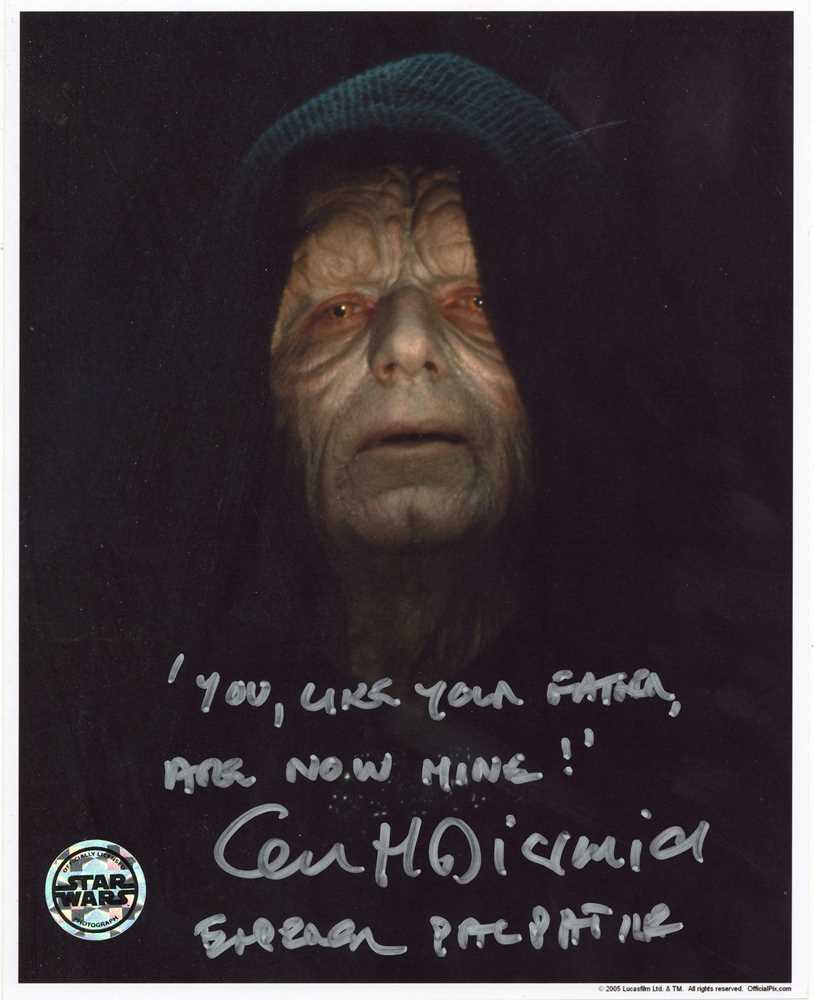 Lot 206 - Star Wars.- Ian McDiarmid