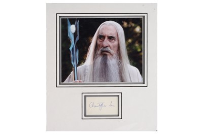 Lot 164 - Lord of The Rings.- Incl. Christopher Lee