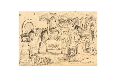 Lot 222 - MARIANO BERTUCHI (Spanish, 1884-1955)