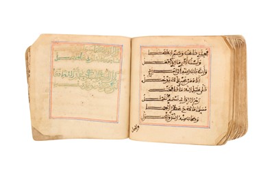 Lot 230 - THREE RELIGIOUS MANUSCRIPTS IN MAGHRIBI SCRIPT