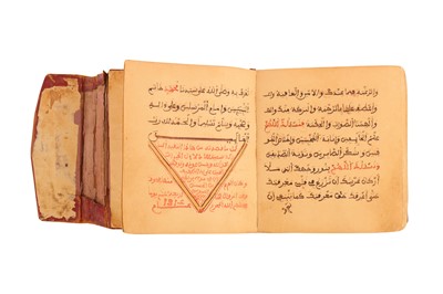 Lot 230 - THREE RELIGIOUS MANUSCRIPTS IN MAGHRIBI SCRIPT