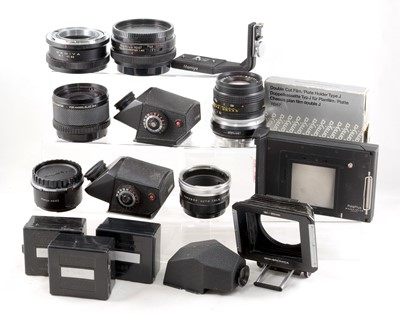 Lot 95 - End Lot of Hasselblad & Other Medium Format Items.