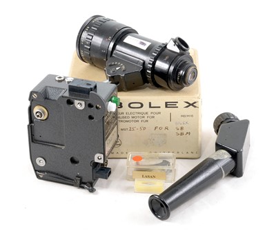 Lot 309 - Bolex MST 25-50 Motor & SOM Berthiot 17-85mm Lens.