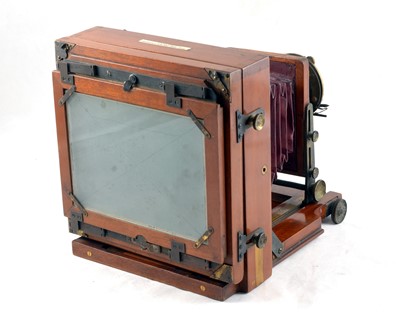 Lot 18 - Whole Plate Lancaster 1889 Patent Instantograph Field Camera.