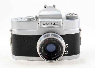 Lot 246 - Wrayflex II SLR with Unilux lens.