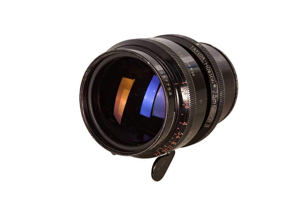 Lot 296 - A Taylor Hobson 75mm f/2 Cooke Speed Panchro Series II Cine Lens