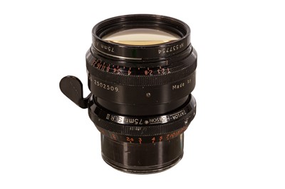 Lot 296 - A Taylor Hobson 75mm f/2 Cooke Speed Panchro Series II Cine Lens