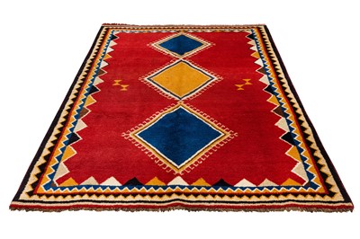 Lot 5 - A FINE GABBEH CARPET, SOUTH-WEST PERSIA