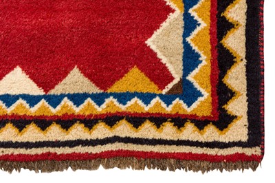 Lot 5 - A FINE GABBEH CARPET, SOUTH-WEST PERSIA