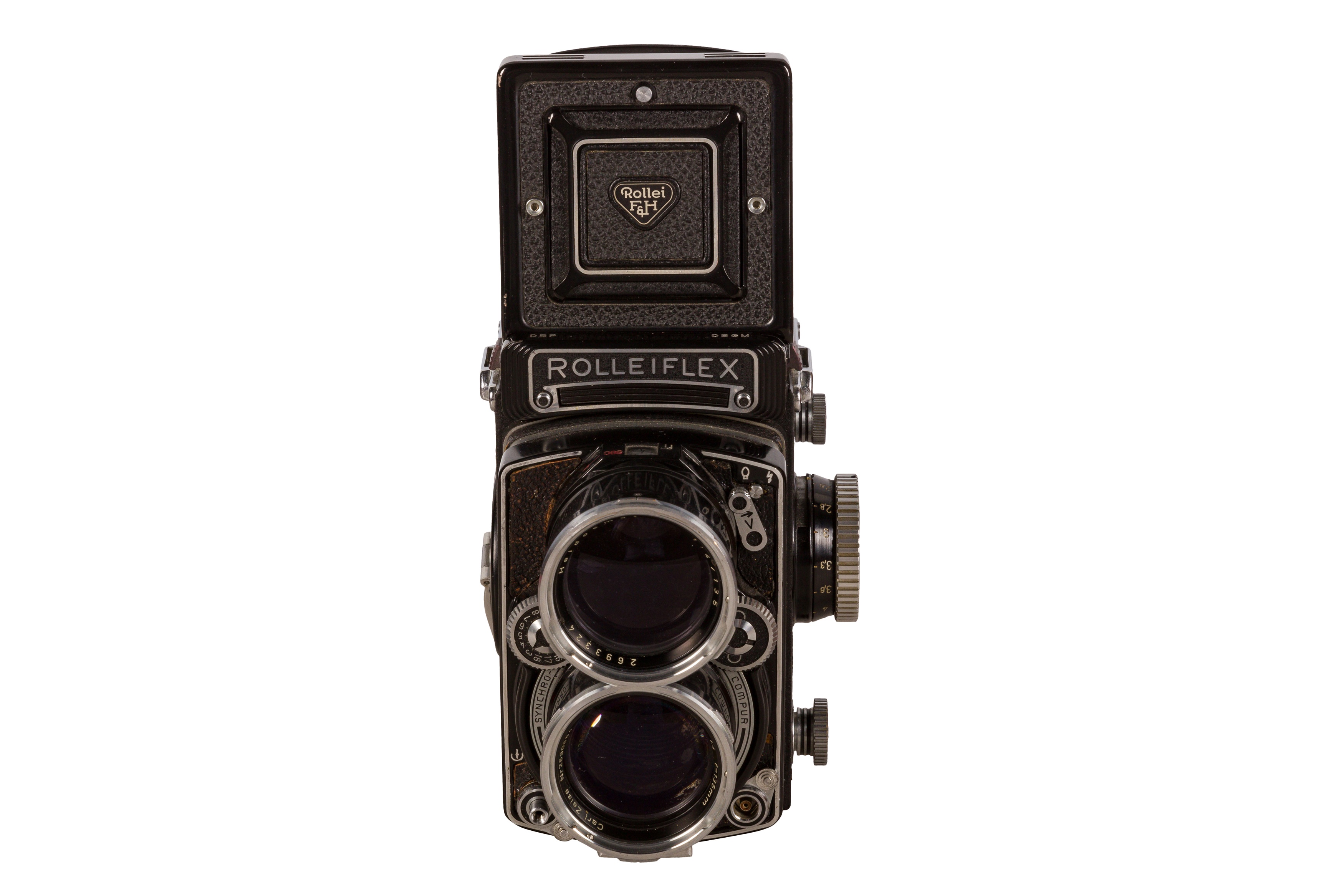 Lot De 2 Filtres Génériques Pour Rolleiflex – Monture RII – Circulaires – Occasion