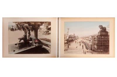 Lot 112 - Hand-Coloured Japanese Photograph Album