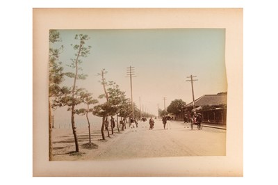 Lot 112 - Hand-Coloured Japanese Photograph Album