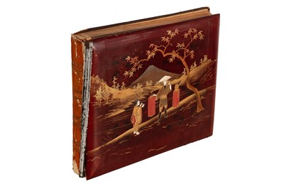 Lot 112 - Hand-Coloured Japanese Photograph Album