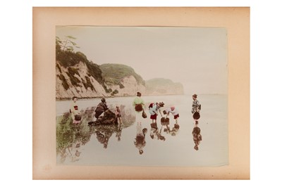 Lot 112 - Hand-Coloured Japanese Photograph Album