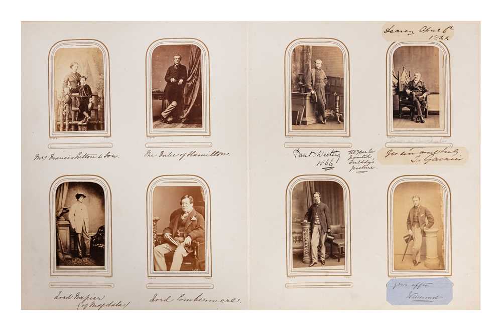 Lot 27 - Carte De Visite Album Relating to The Angersteins of Woodlands, Blackheath c.1860