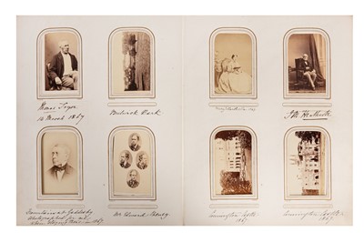 Lot 27 - Carte De Visite Album Relating to The Angersteins of Woodlands, Blackheath c.1860