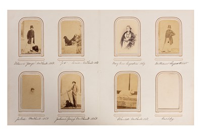 Lot 27 - Carte De Visite Album Relating to The Angersteins of Woodlands, Blackheath c.1860