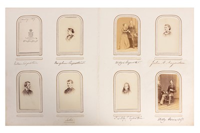 Lot 27 - Carte De Visite Album Relating to The Angersteins of Woodlands, Blackheath c.1860