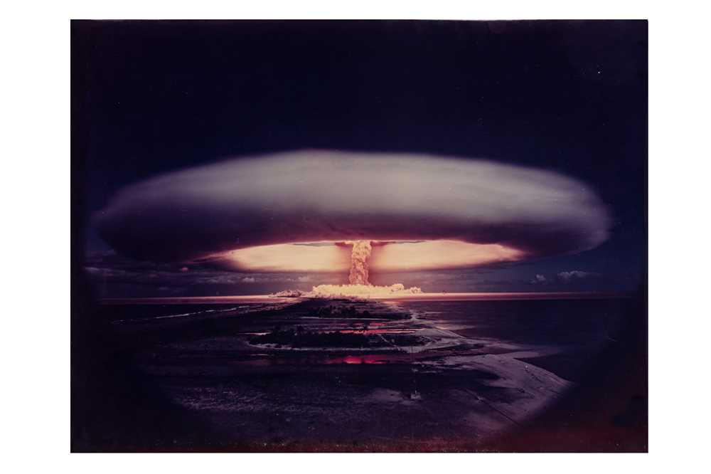 Lot 325 - FRENCH NUCLEAR TEST MURUROA ATOLL 1971