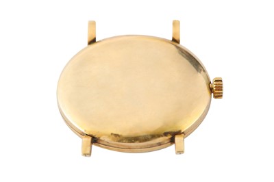 Lot 41 - A GENTS VINTAGE 14K GOLD OMEGA DRESS WATCH