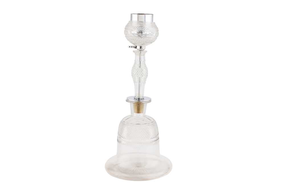 Lot 450 A COMPLETE OSLERSTYLE BRILLIANTCUT CLEAR