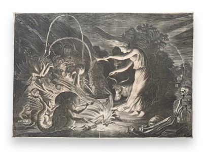 Lot 344 - van de Velde II (Jan) The Sorceress