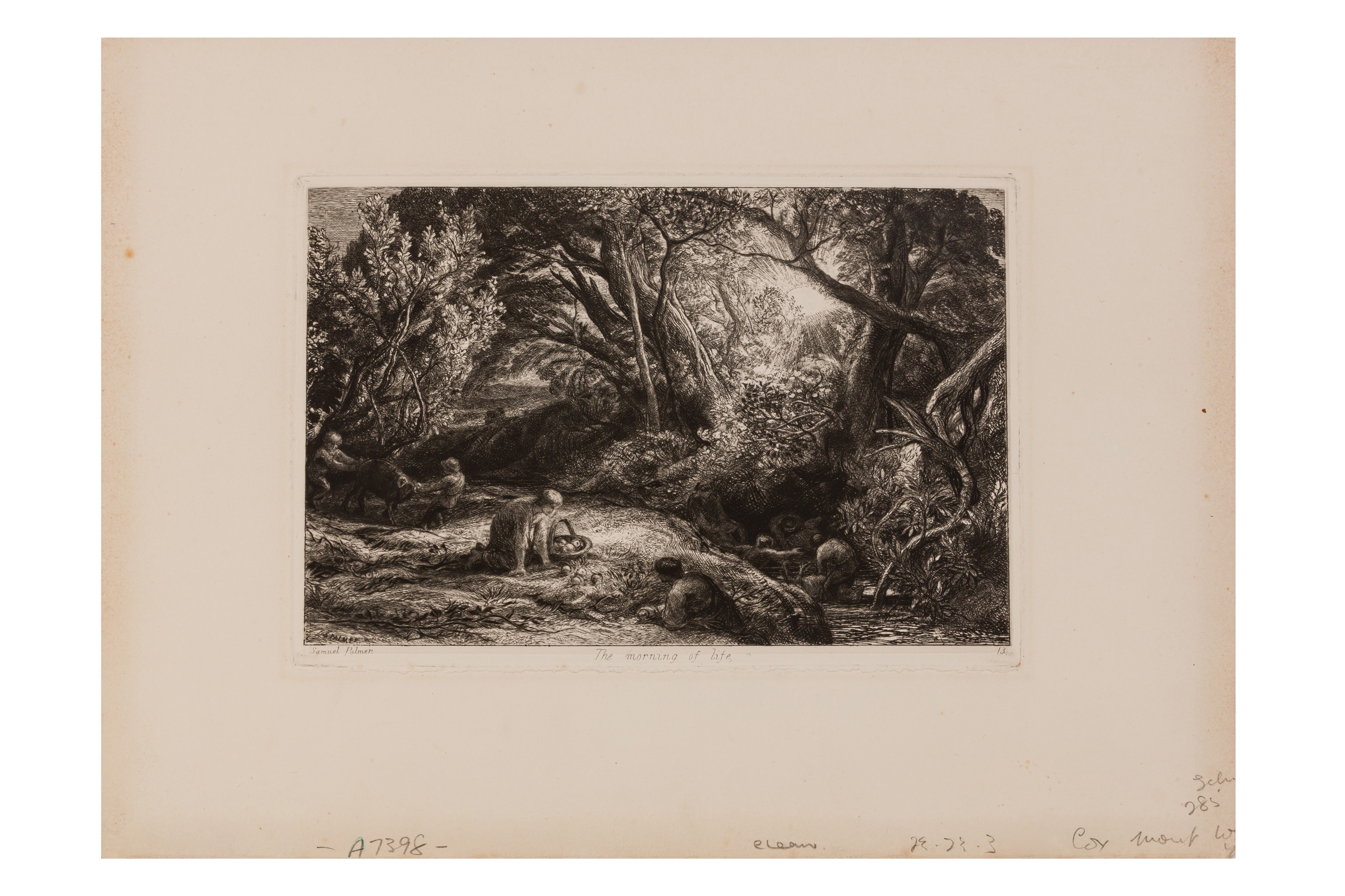 Lot 154 - SAMUEL PALMER (LONDON 1805-1881 REDHILL)