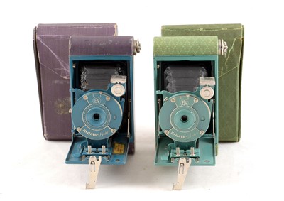 Lot 1 - A Blue & a Green Kodak Petite Camera.