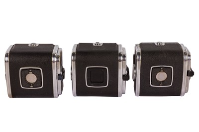Lot 91 - Three Hasselblad A12 Film Backs