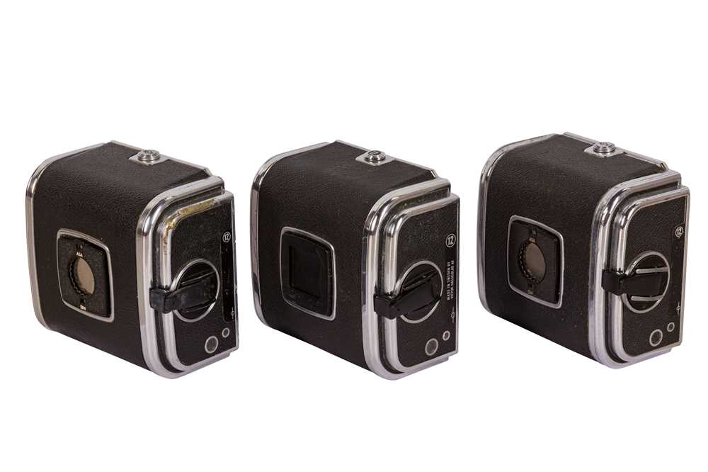 Lot 91 - Three Hasselblad A12 Film Backs