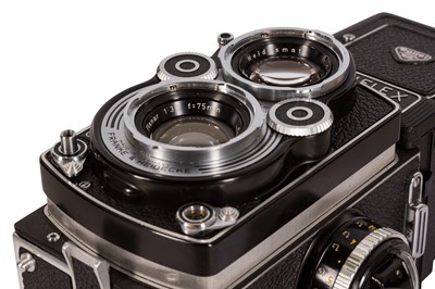 Lot 135 - A Metered Rolleiflex 3.5F Type 4 "Telos" TLR Camera