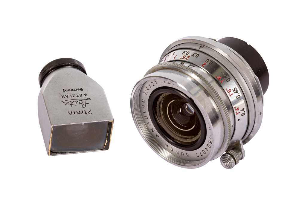 Lot 411 - A Very Early Leitz 21mm f/4 Super-Angulon Lens