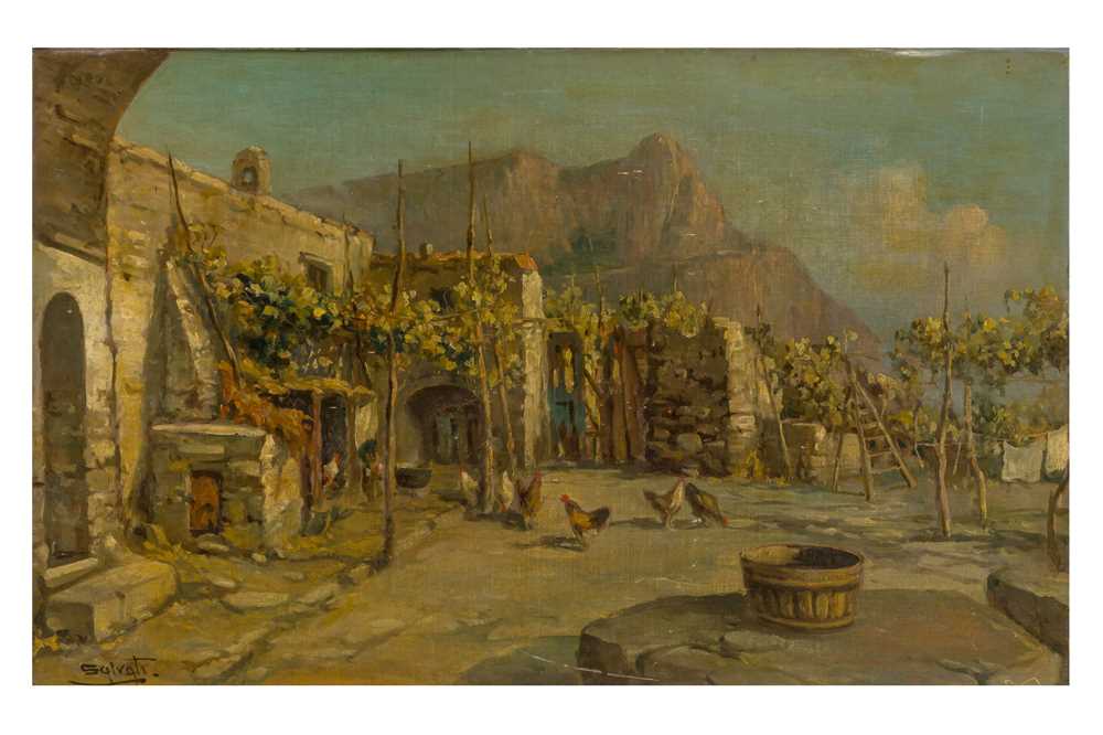 Lot 30 - GIUSEPPE SALVATI (ITALIAN, 1900-1968)