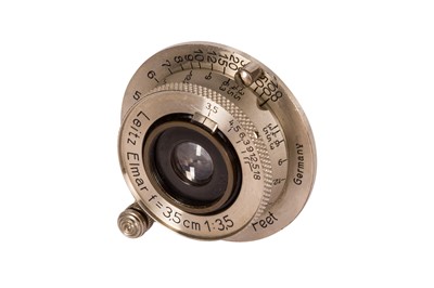 Lot 413 - A Nickel Leitz 3.5cm f/3.5 Elmar Lens