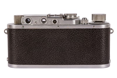 Lot 384 - A Leica III Upgraded to IIIf Black Dial Rangefinder Camera