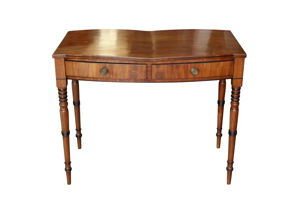 Lot 443 - AN OAK VICTORIAN  SIDE TABLE