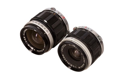 Lot 31 - A Pair of Olympus Pen Wide Angle Lenses
