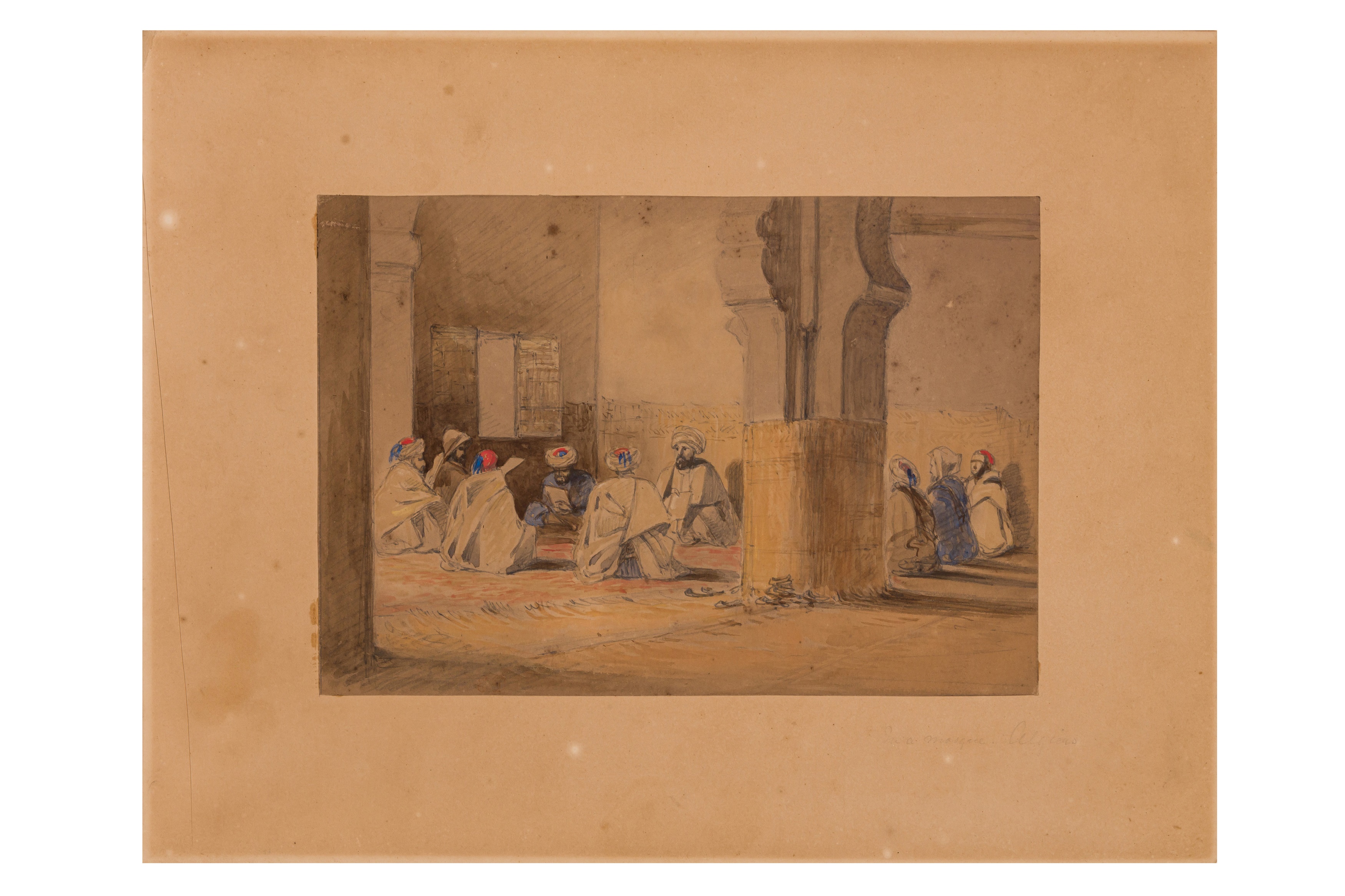 Lot 201 ATTRIBUTED TO EUGÈNE DELACROIX (FRENCH