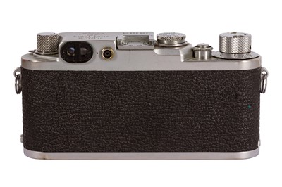 Lot 393 - A Leica IIIf Red Dial Self Timer Rangefinder Camera