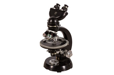 Lot 327 - A Carl Zeiss Standard Junior Binocular Microscope