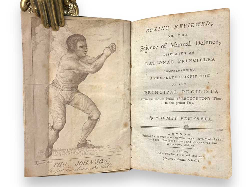 Lot 288 - Fewtrell (Thomas) Boxing Reviewed; or, the Science of Manual Defence