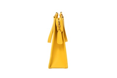 Lot 7 - Chanel Mustard Logo Pocket Tote Bag