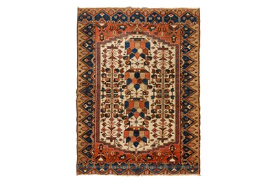 Lot 16 - AN UNUSUAL NORTH-WEST PERSIAN RUG