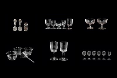 Lot 113 - A COLLECTION OF GLASSWARE, 19TH AND 20TH CENTURY