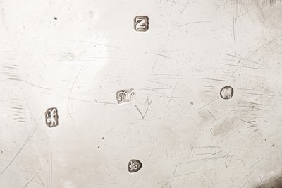 Lot 430 - A George III sterling silver teapot, London 1808 by Thomas Wallis II