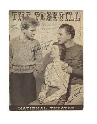 Lot 208 - Vintage Actors.- Broadway, 1936