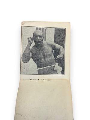 Lot 294 - Jack Johnson vs James J. Jeffries, The Fight of the Century