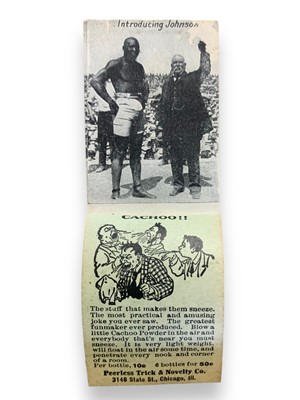 Lot 294 - Jack Johnson vs James J. Jeffries, The Fight of the Century